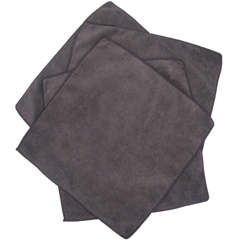 Microfiber Kitchen Cleaning Rags 25x25cm & 30x30cm, Water Absorbent, 5-Piece Set