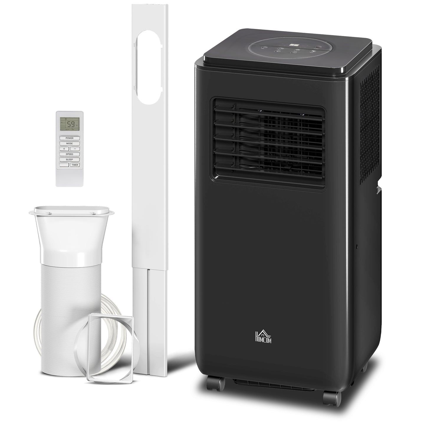 10,000 BTU Portable Air Conditioner for 440 sq.ft. with Dehumidifier & Sleep Mode
