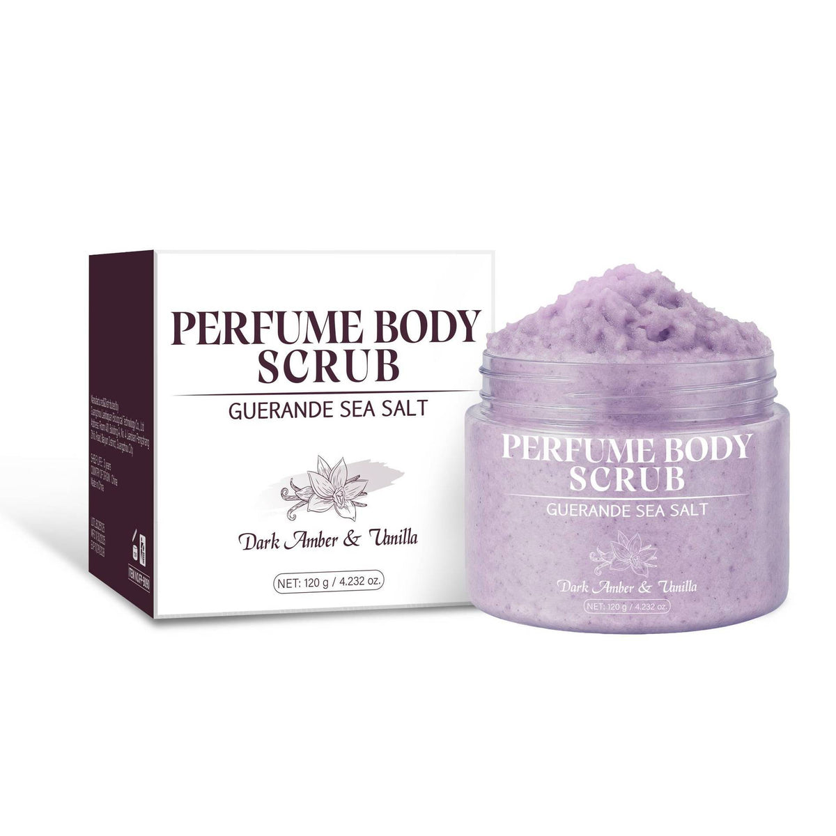 Sea Salt Scented Body Scrub - Exfoliating Skin Care for Smooth Skin