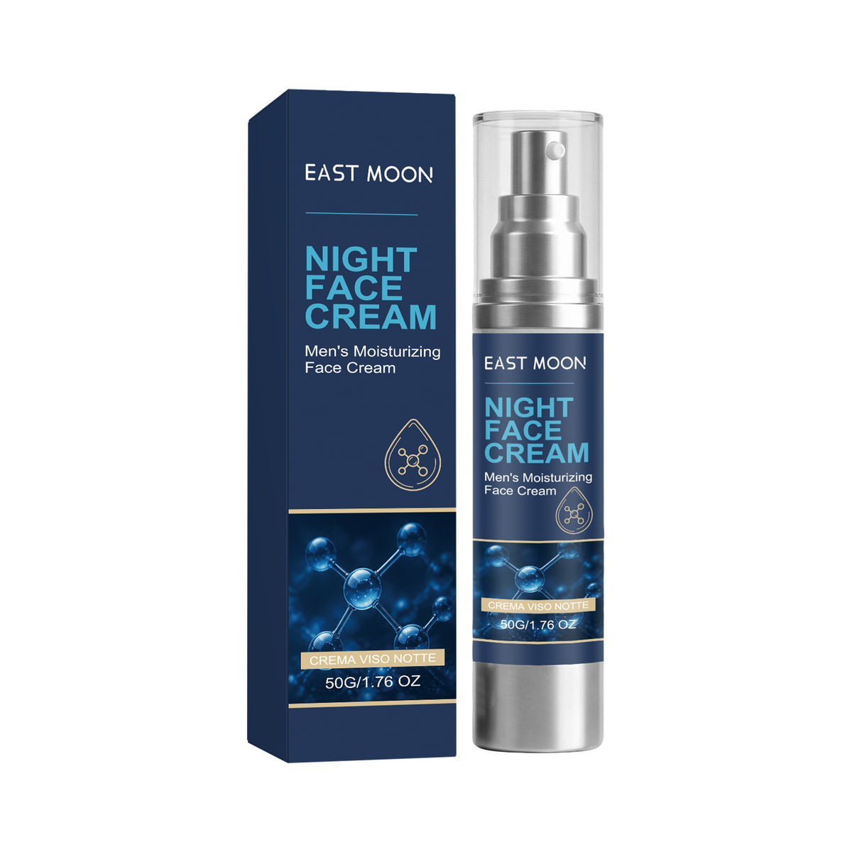 Men's Moisturizing Face Cream 50g Hydrating Skin Care for Men