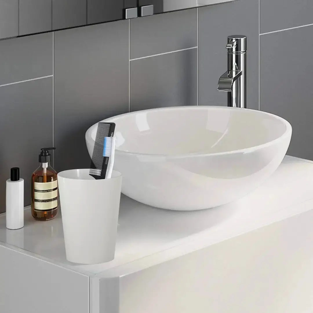 Resin Bathroom Tumbler Cup Decorative Rinse Cup,Drinking
