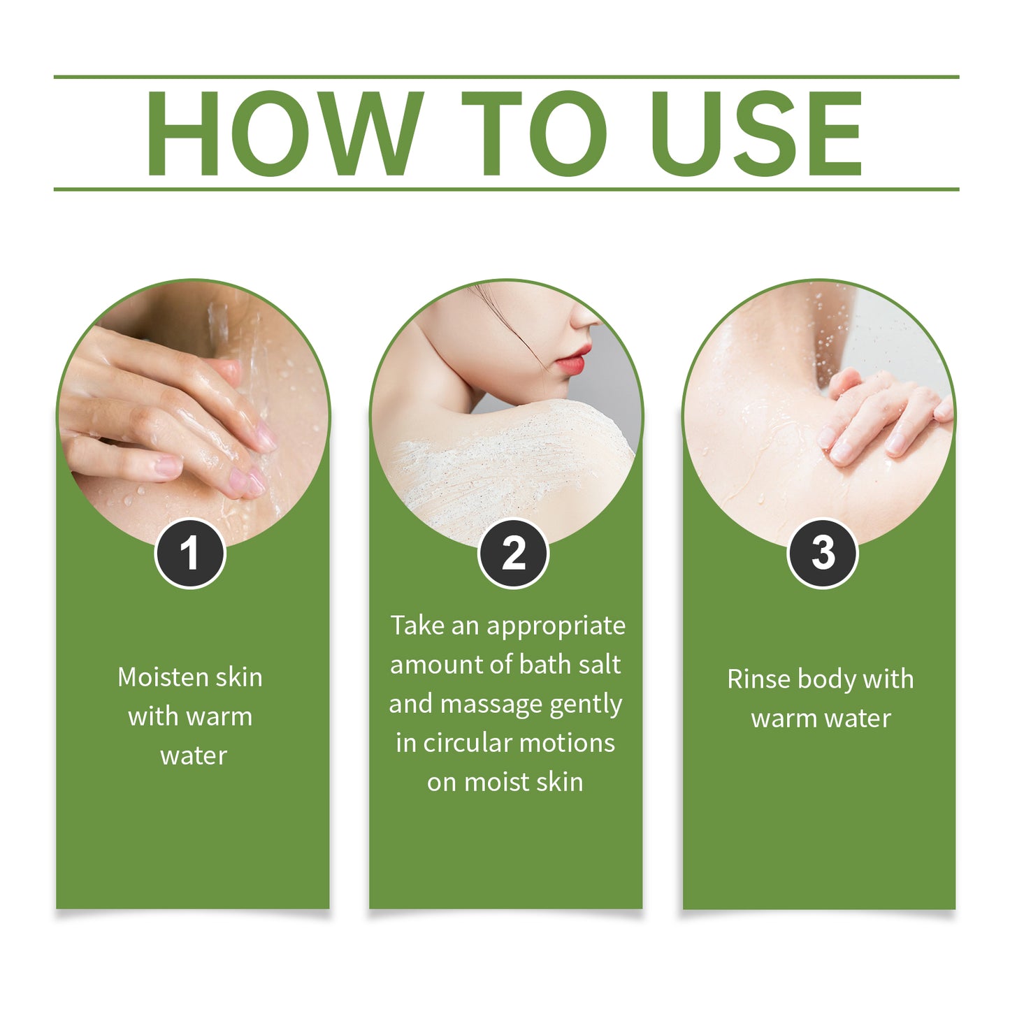 Exfoliating Sea Salt Body Scrub with Coconut Oil & Aloe Vera