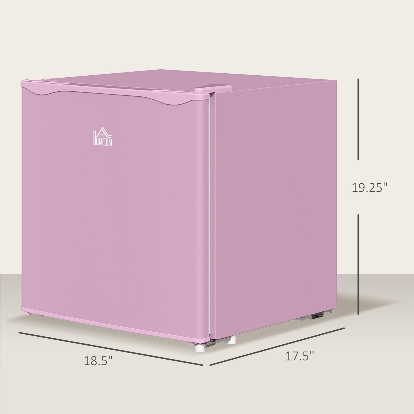 Mini Freezer 1.1 Cu.Ft Compact Upright Freezer with Removable Shelves - Pink