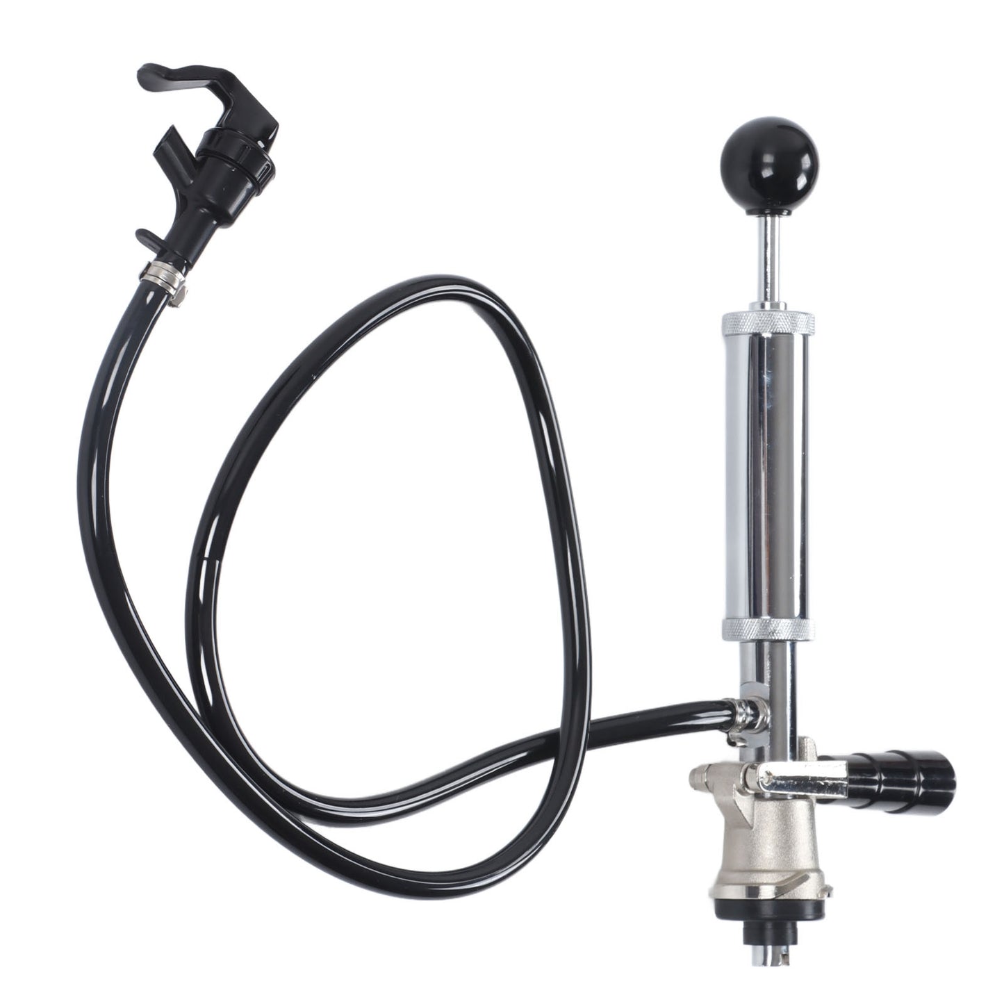 Beer Keg Pump Leakproof Rustproof Stainless Steel Quick Tap S Type