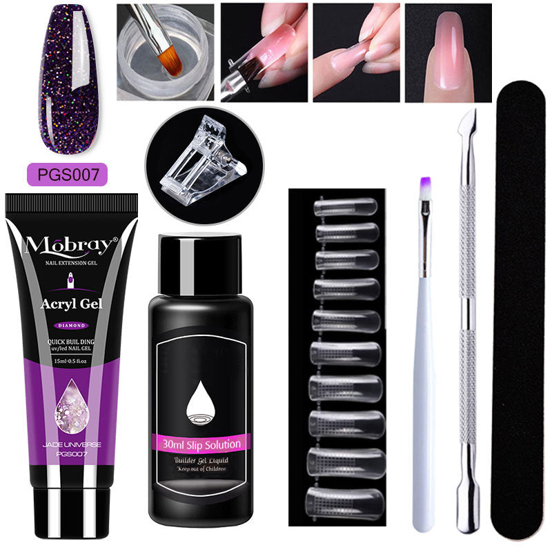 Nail Art Resin Extender Kit - 12 Colors