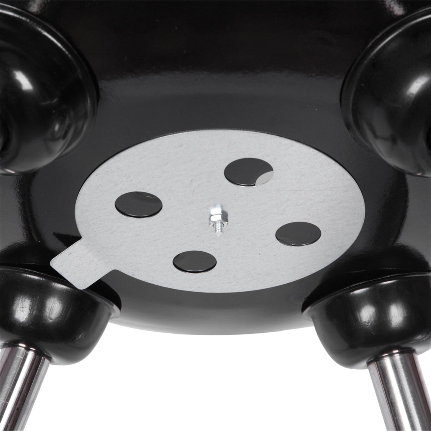18-Inch Charcoal Grill with Spherical Design - Black