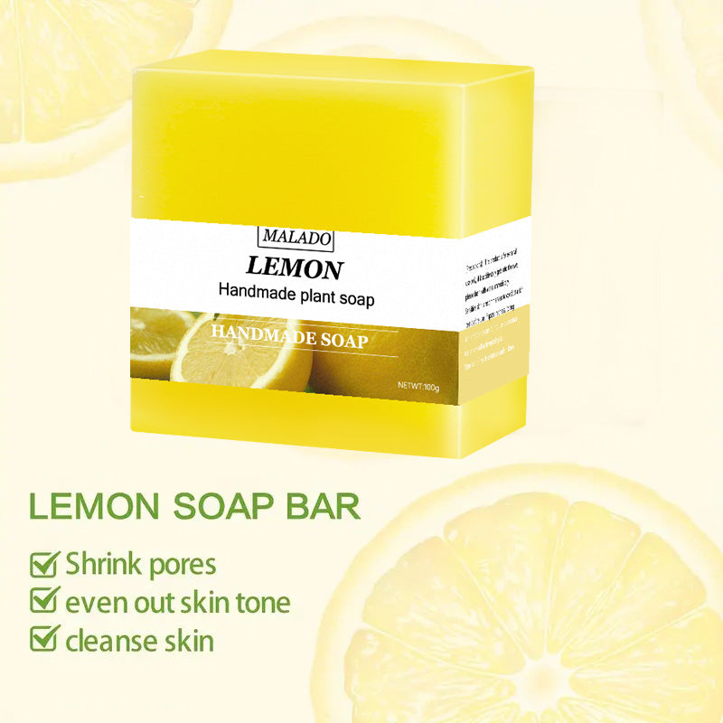 Square Lemon Soap Bar - 100g