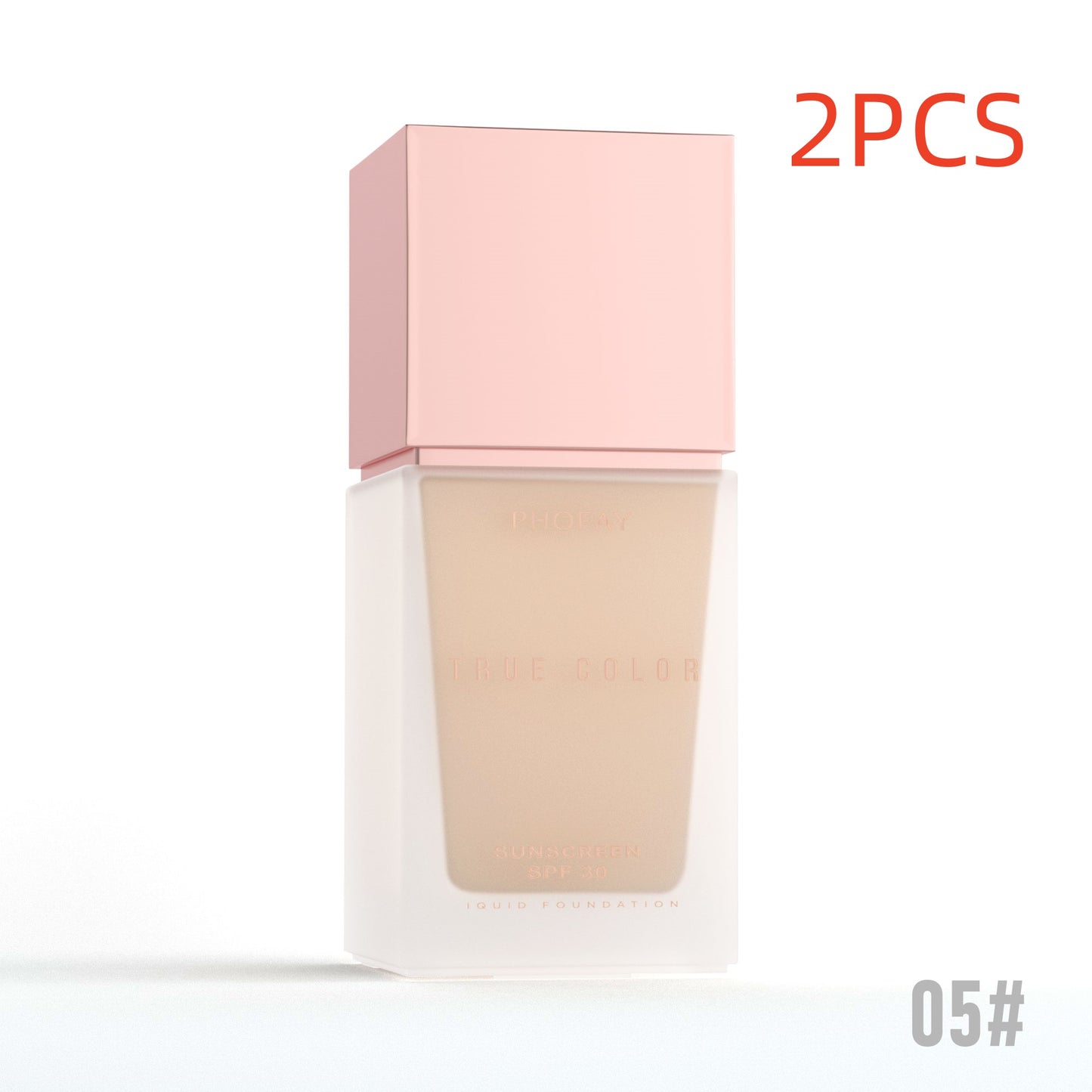 Matte Liquid Foundation with SPF 30 Sunscreen Protection