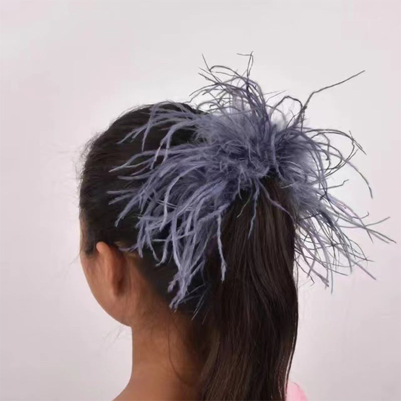 Feather Headdress – Adjustable Snap Ring Band, Multiple Colors