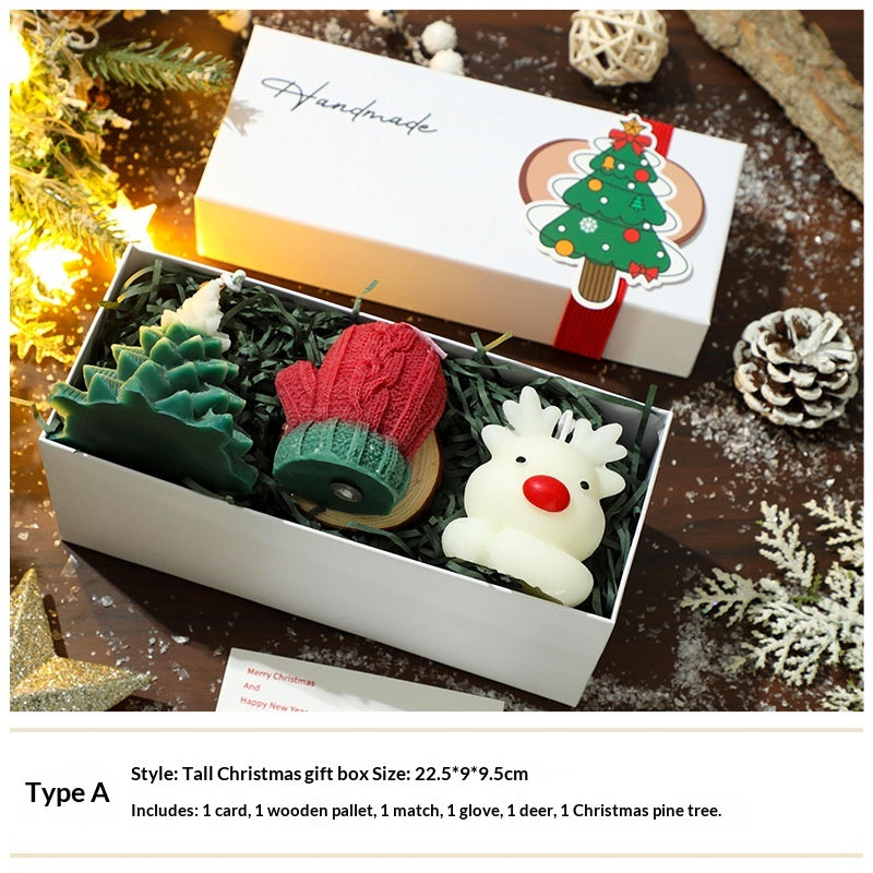 Christmas Candle Gift Sets - Aromatherapy Holiday Decorations & High-End Gift Boxes