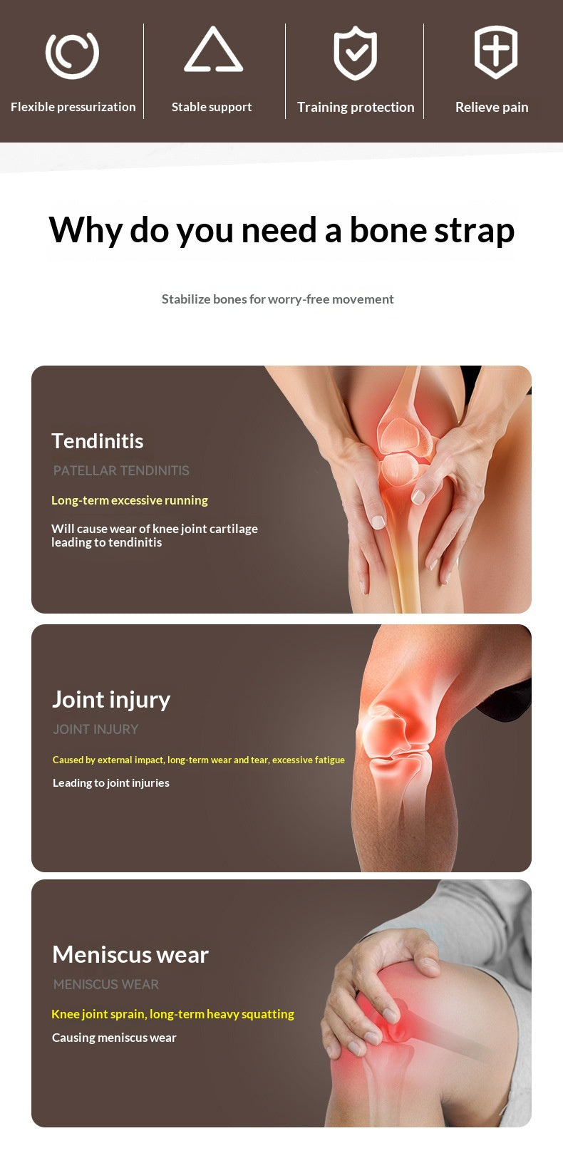 Butterfly-Style Silicone Knee Brace Strap – Sports & Injury Prevention