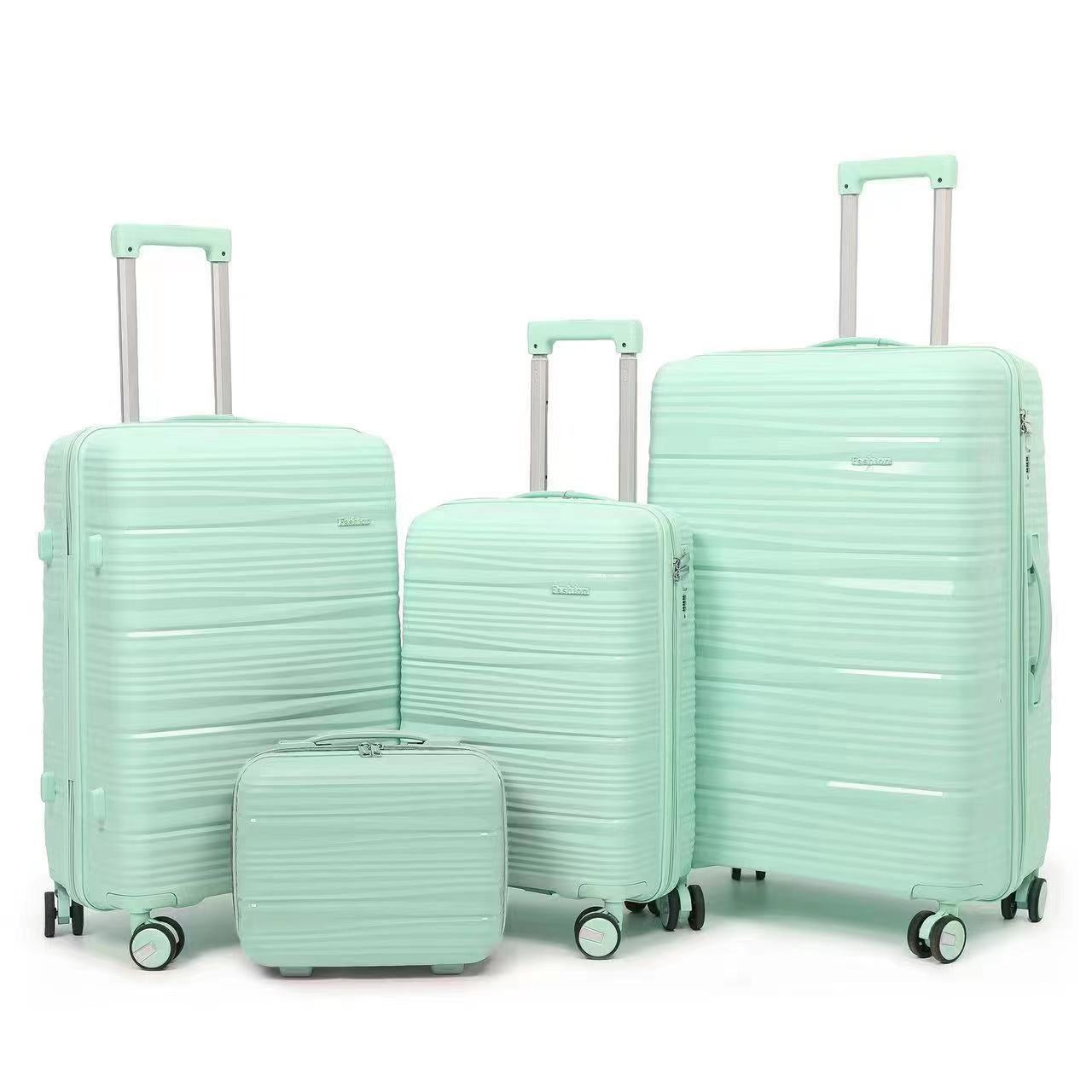 Suitcase And Rolling Luggage Cover Set Color-coordinated