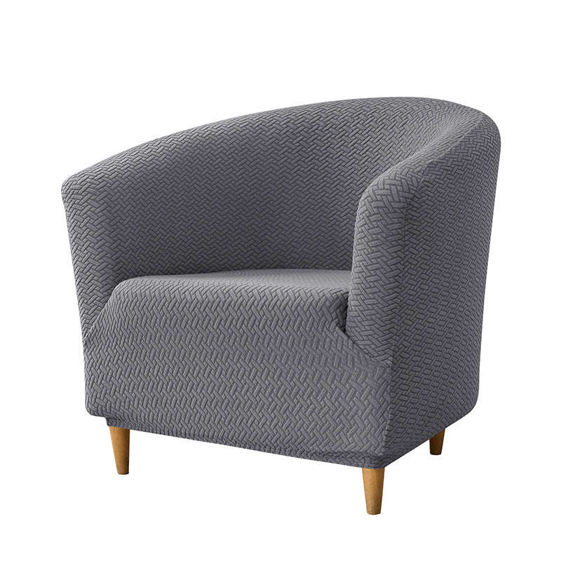 Elastic Jacquard Sofa Cover for Club Sofas - Dustproof and Modern Style