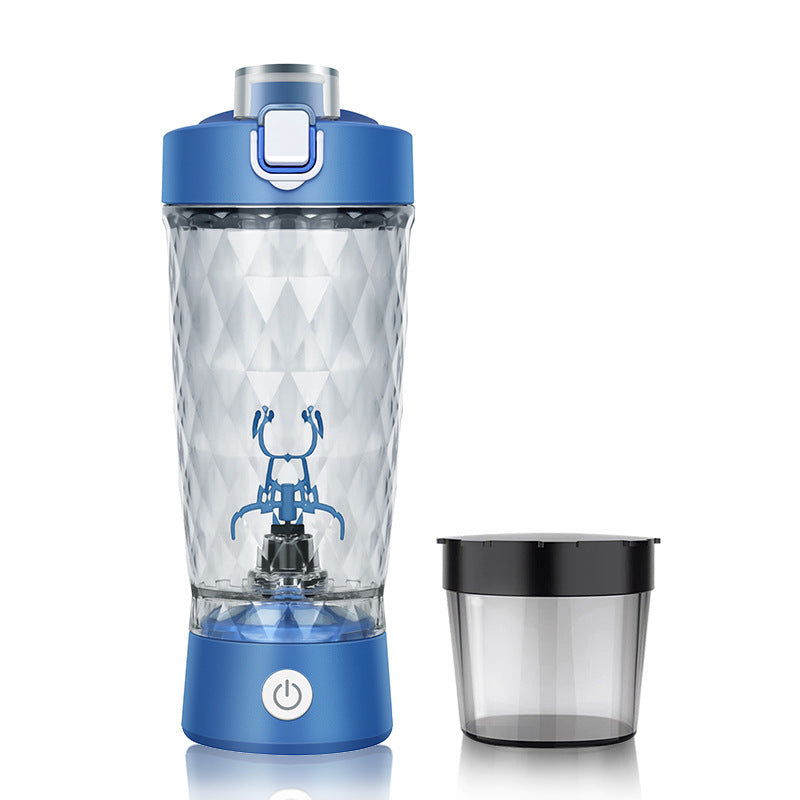Automatic Mixing Plastic Cup with Powder Storage - 501-600ml, Vibration & Blending