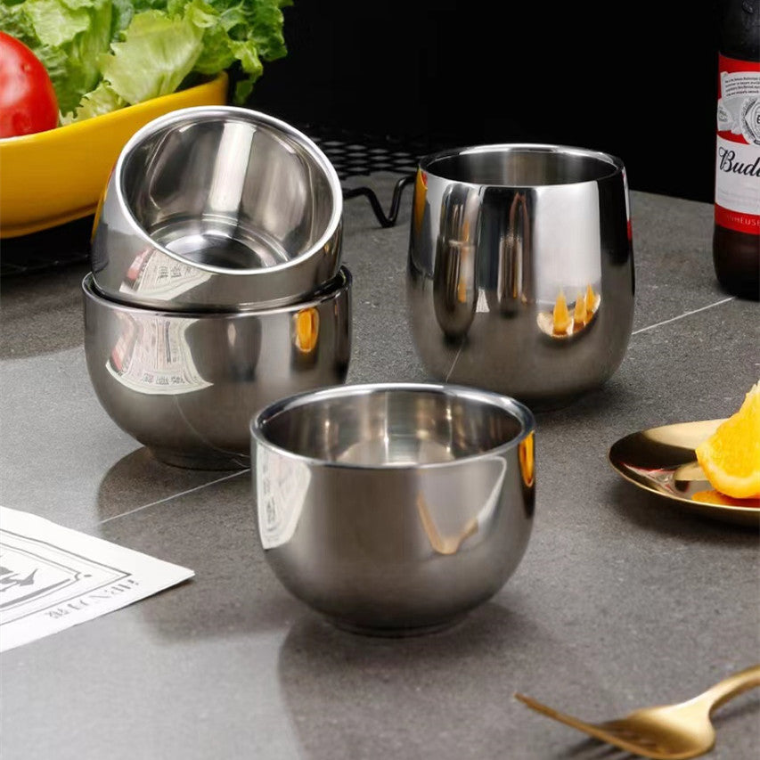 Stainless Steel Children's Water Cup with Double Layer Insulation - Multiple Colors
