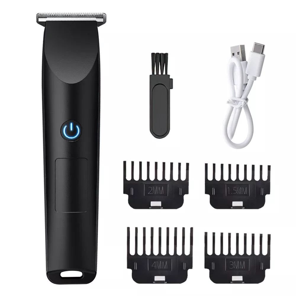 Electric Beard Trimmer & Hair Clipper - Rechargeable USB Shaving Machine