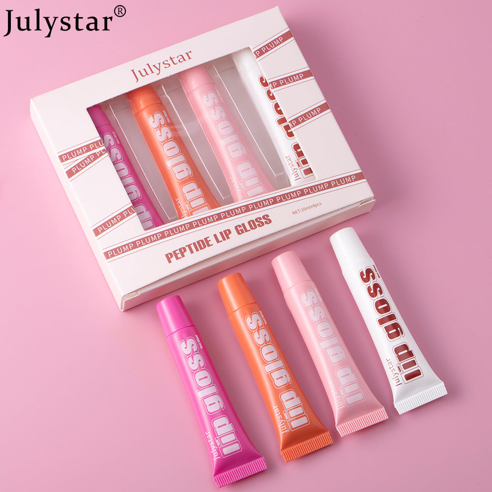 Fruit Flavored Lip Oil Set - Hydrating Lip Glaze & Moisturizing Lip Care