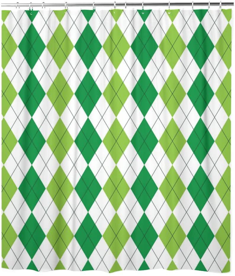 Waterproof Digital Printing Shower Curtain - Holiday Series Modern Bathroom Decor
