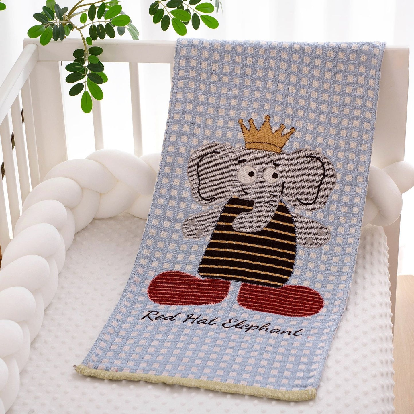 Washed Cotton Towel - Soft Gauze Fabric for Home Use - Multiple Styles & Sizes