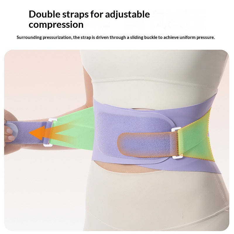 Lumbar Support Waist Belt for Prolonged Sitting and Back Pain Relief