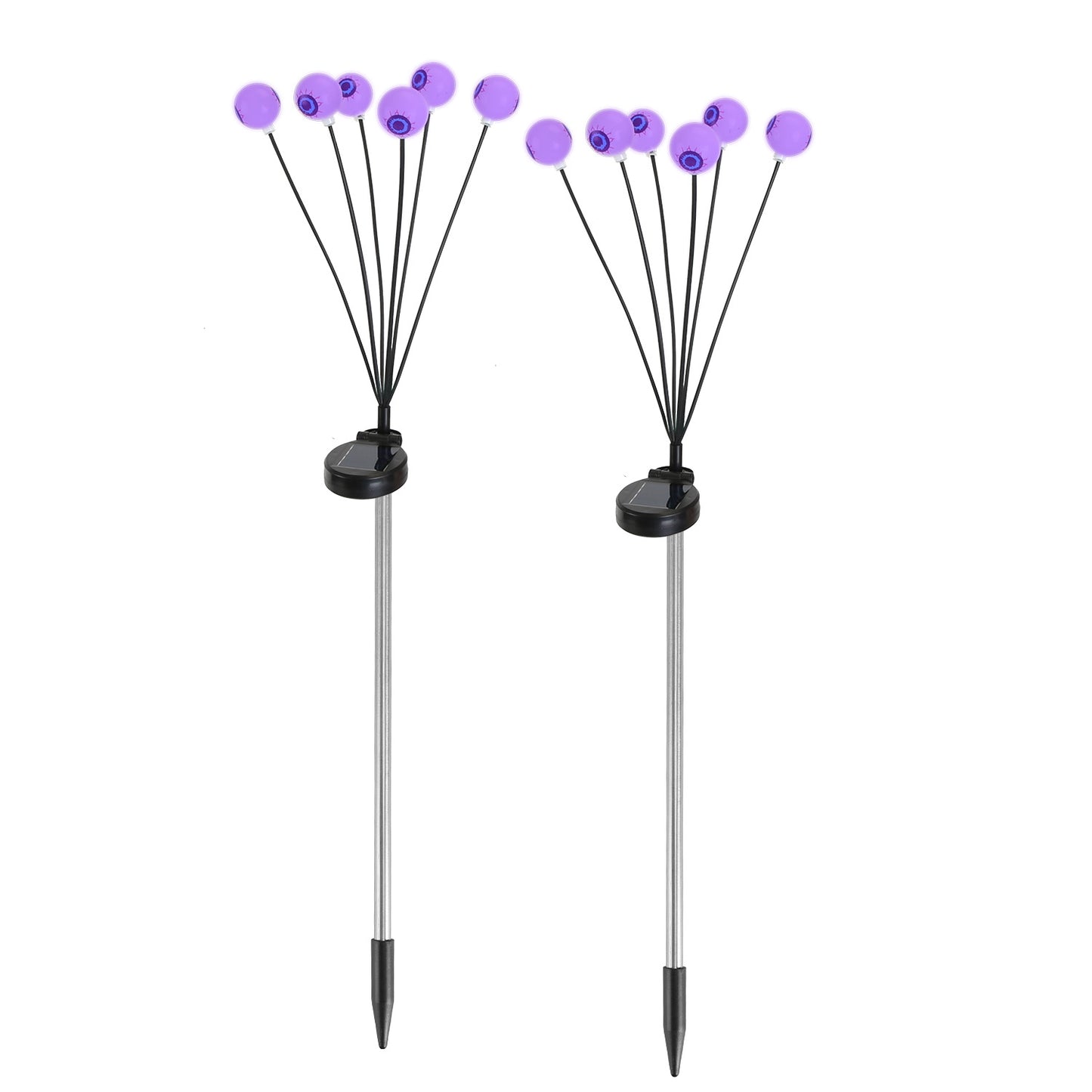 Solar Scary Eyeballs Lights - 2 Pack Halloween Decoration