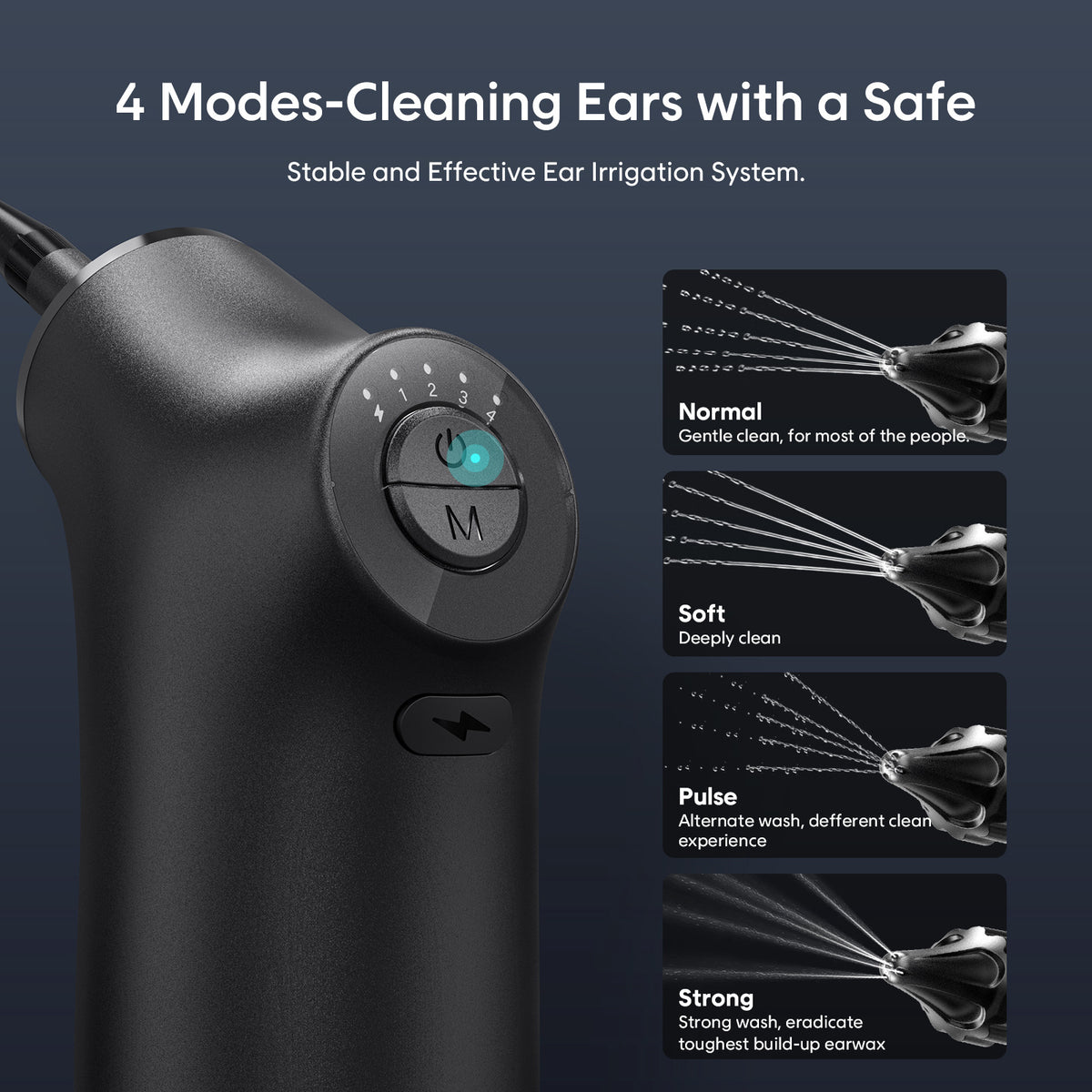 Electric Ear Wash Convenient Household Cleaning Tool