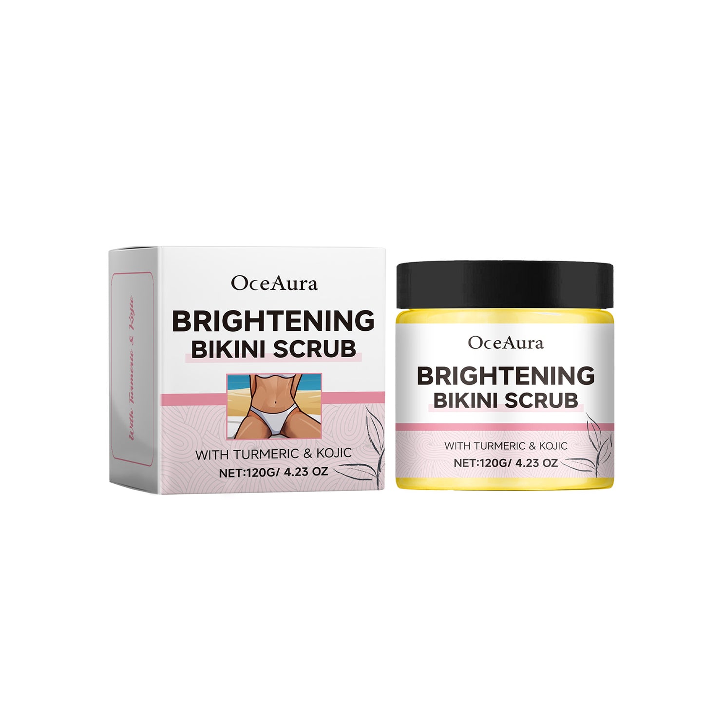 Brightening Body Scrub for Intimate Skin - Vitamin C Exfoliating Treatment