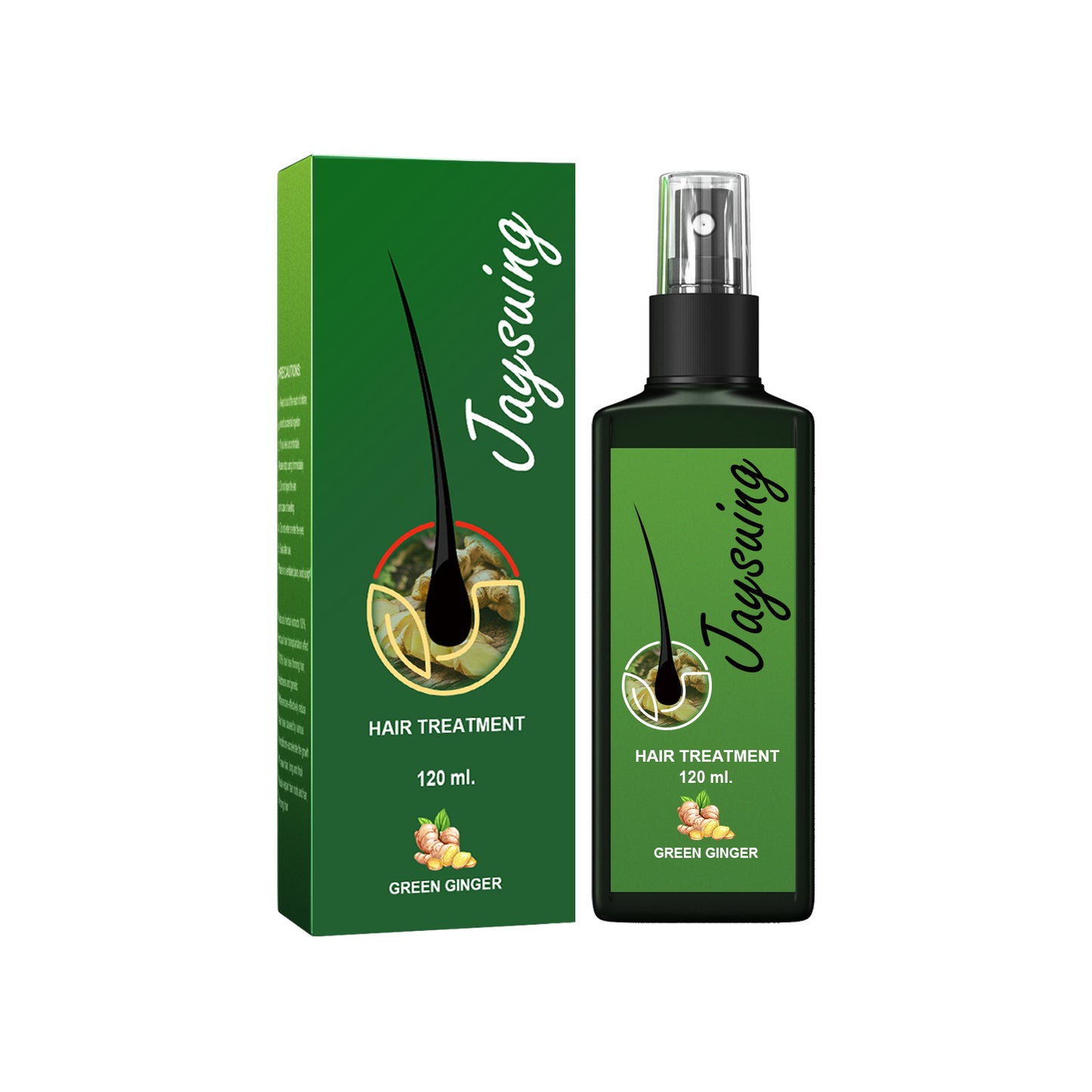 Ginger Hair Growth Treatment Serum - Scalp Nourishing & Strengthening