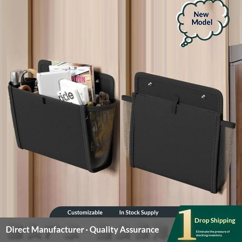 Wall-Mounted Fabric Storage Organizer for RV Door - Modern & Space-Saving