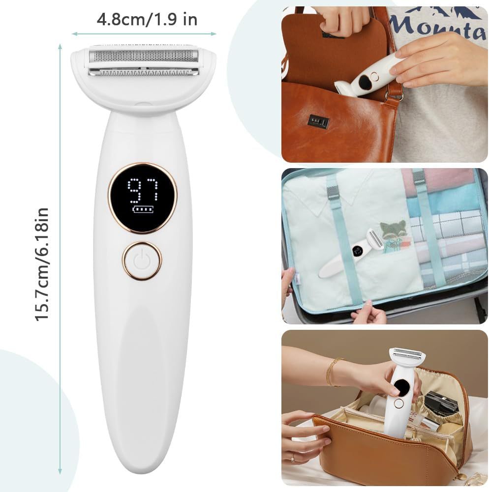 4-in-1 Electric Shaver & Body Hair Trimmer for Women