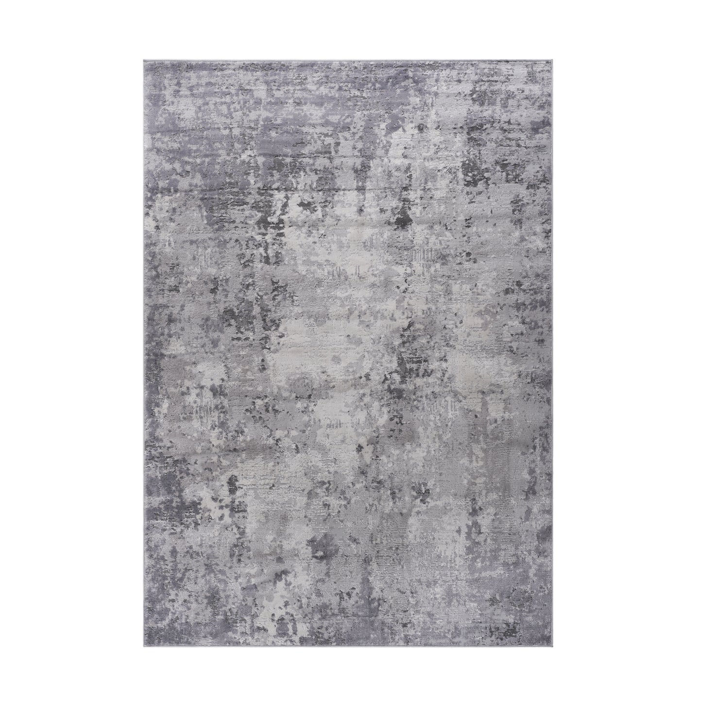 MARFI 2X3 Light Grey Abstract Doormat Rug
