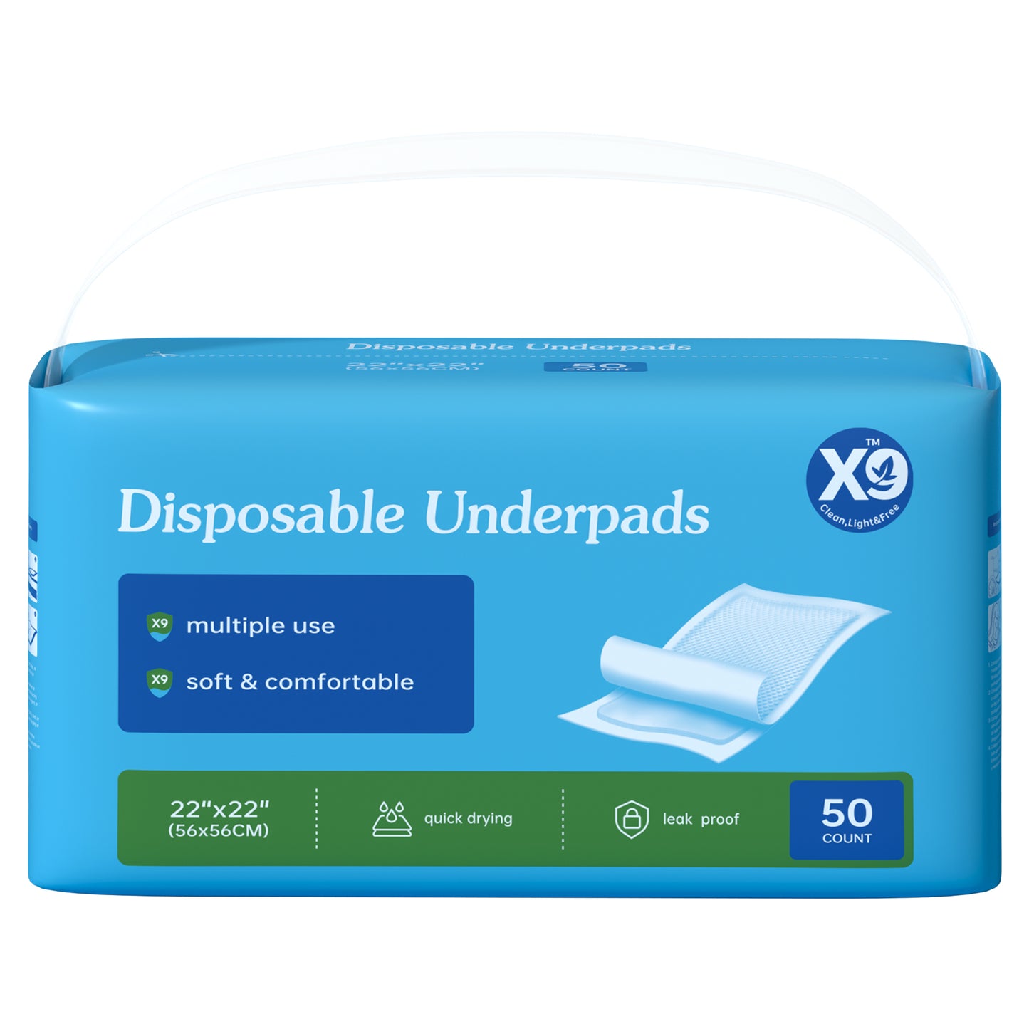 Disposable Dog Training Pads - Highly Absorbent Leak-Proof Underpads for Pet & Household Care