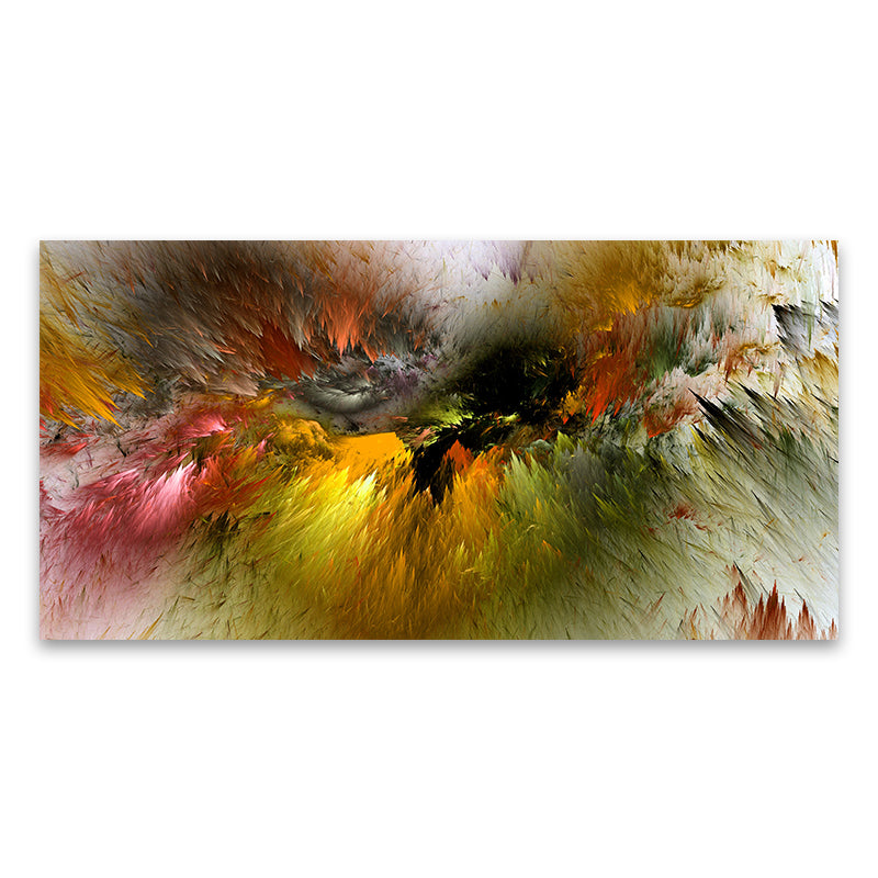 Custom Inkjet Canvas Painting with Framed Triptych Wall Art