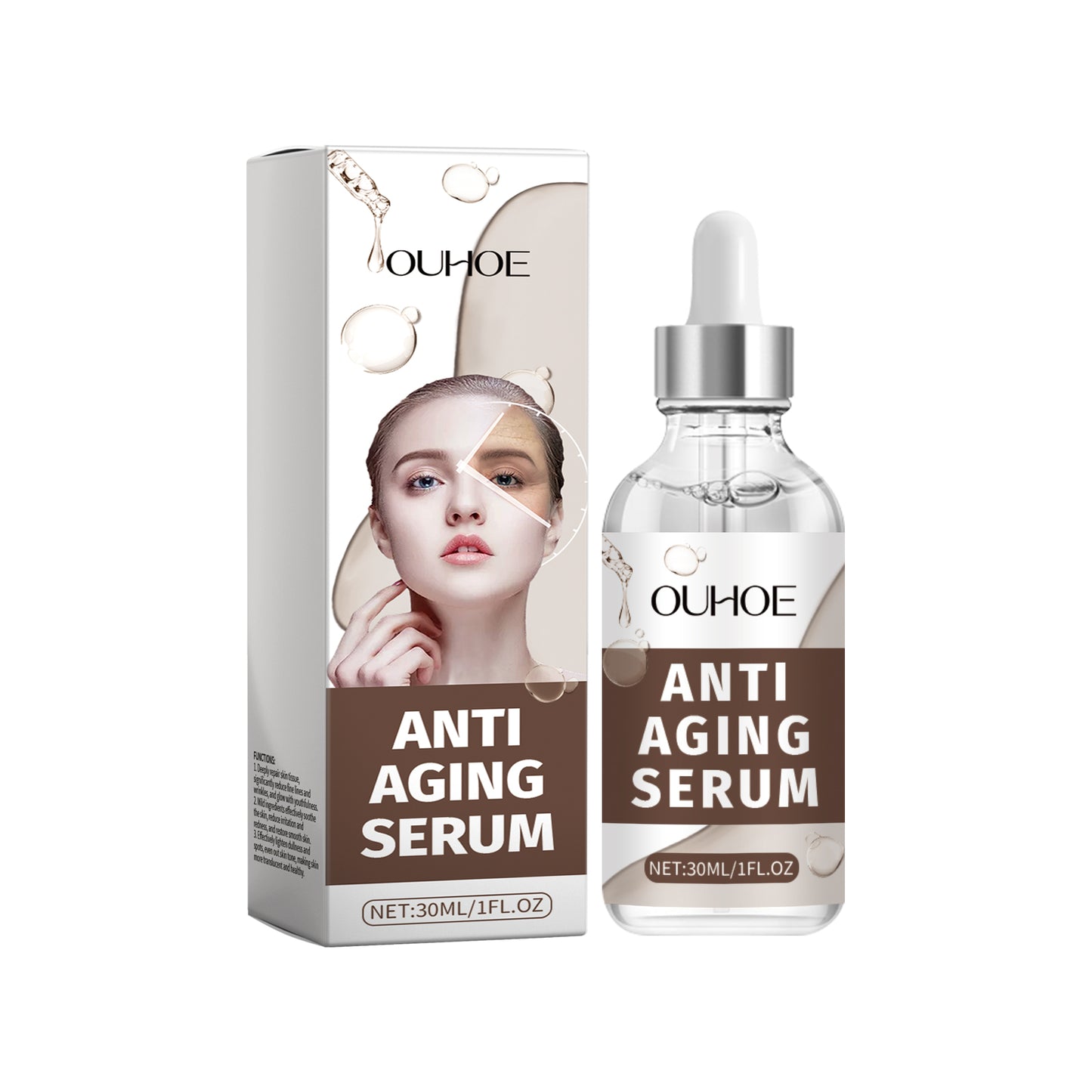 Niacinamide & Retinol Facial Essence - Anti-Aging Moisturizing Serum 30ml