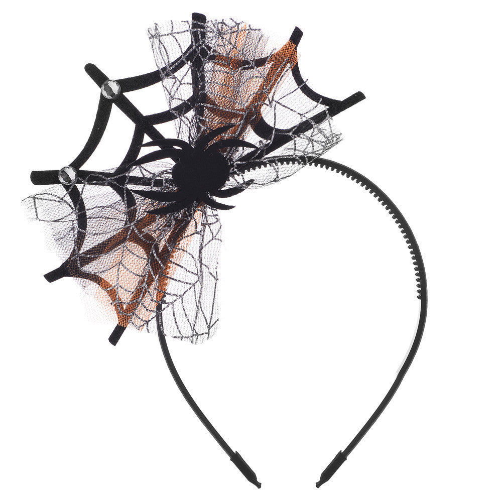 Lace Spider Web Halloween Hair Headband