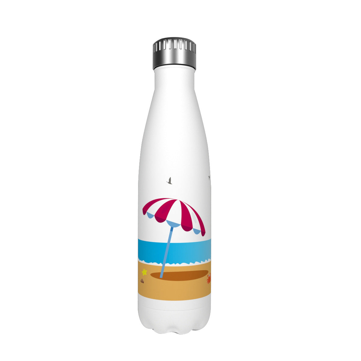 Cute Cartoon Stainless Steel Large Volume Bottle with Variety Designs