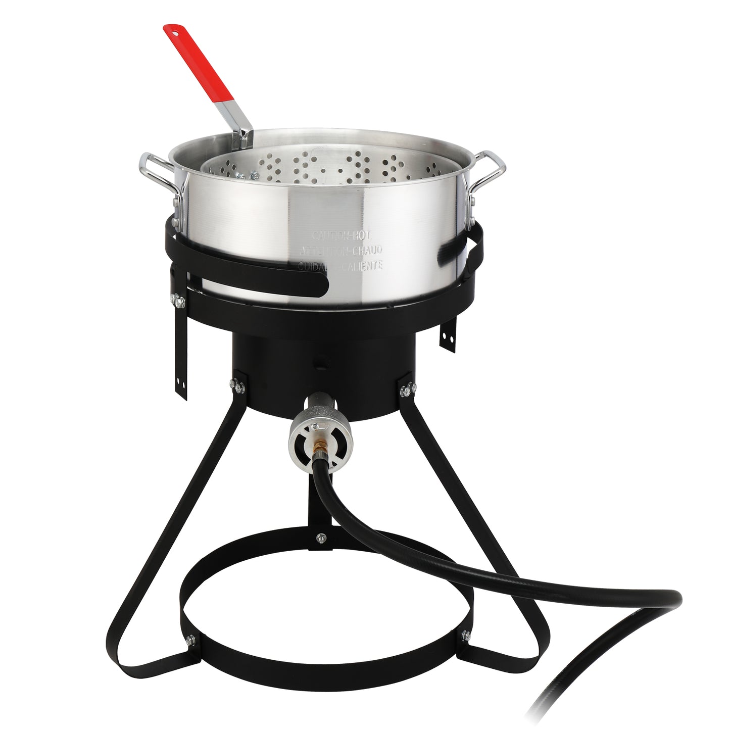 30QT Turkey Fryer & 10QT Fish Pot Set - Outdoor Cooking