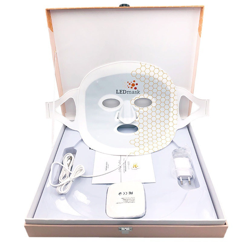 LED Photon Light Therapy Face Mask - White