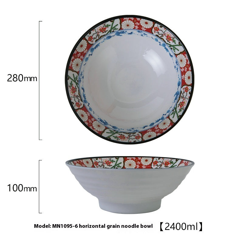Japanese Cow-Shaped Porcelain Bowl Set for Kitchen & Dining