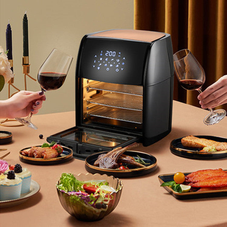 12L Large Capacity Home Air Fryer with Touch Screen Control