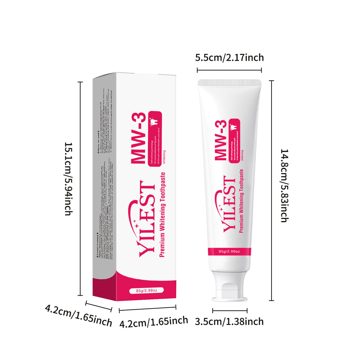Toothpaste Deep Cleaning Tooth Stain Removal Yellow Removing