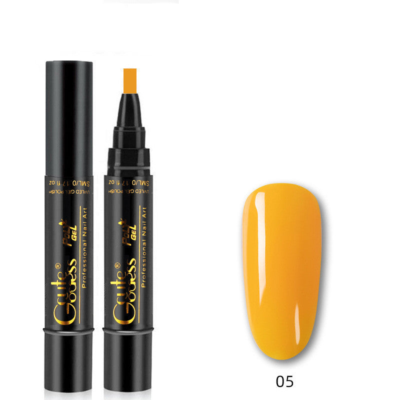3-in-1 Magnetic Nail Art Pen - Quick-Dry Gel for French & Water Ripple Effects
