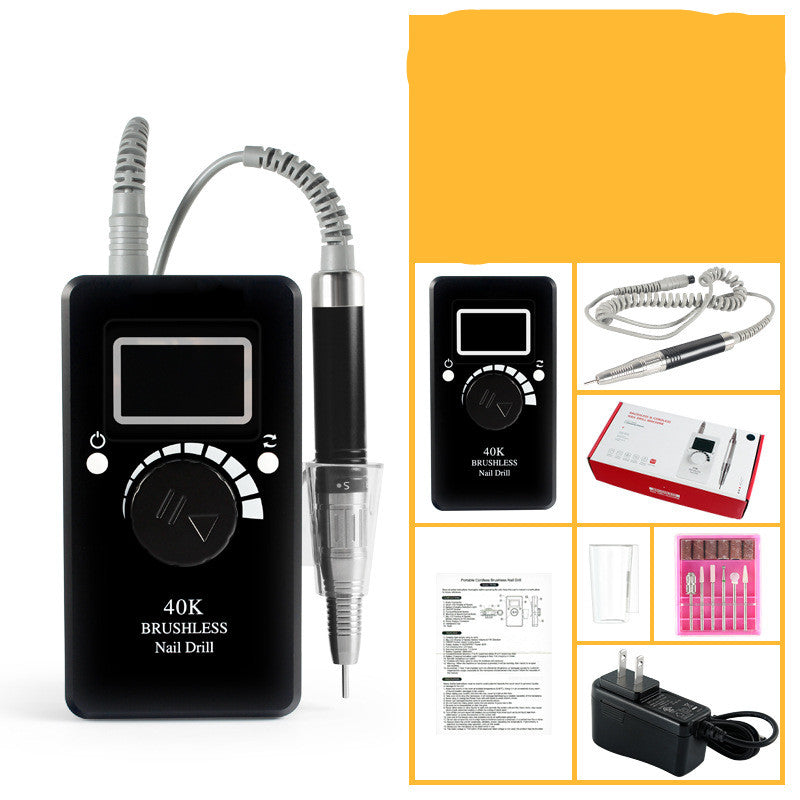 Electric Nail Polisher - Rechargeable Manicure Tool