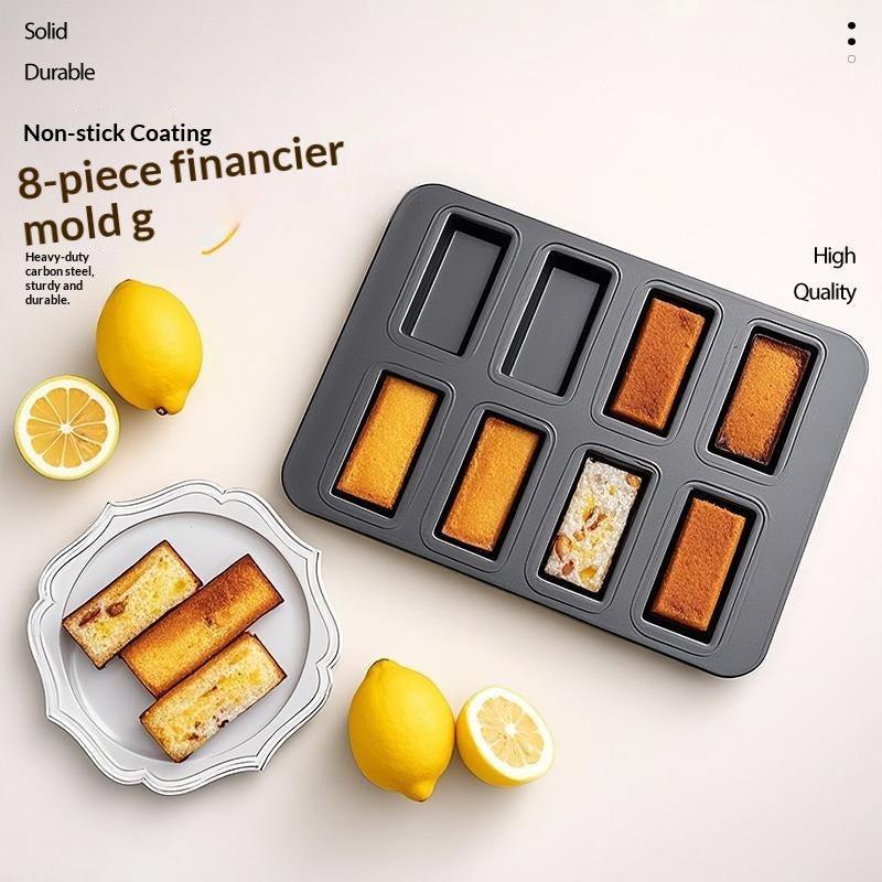 Square Baking Pan Mold Multiple Sizes Non-Stick Carbon Steel Kitchen Tool