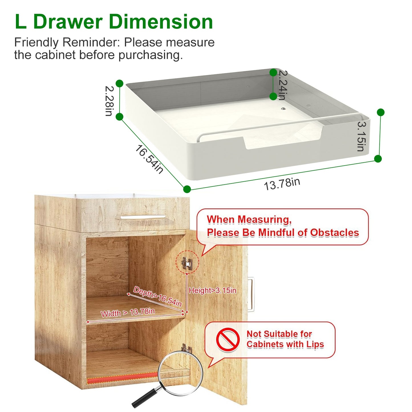2Pcs Pull Out Cabinet Organizers Sliding Shelf Spice Rack Carbon