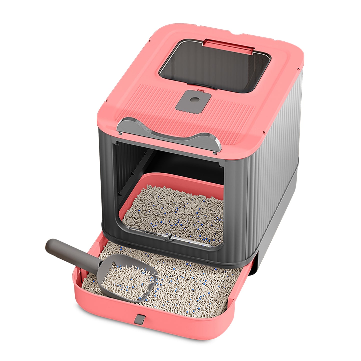 Self Pickup Cat Litter Box for Pet Furniture and Accessories