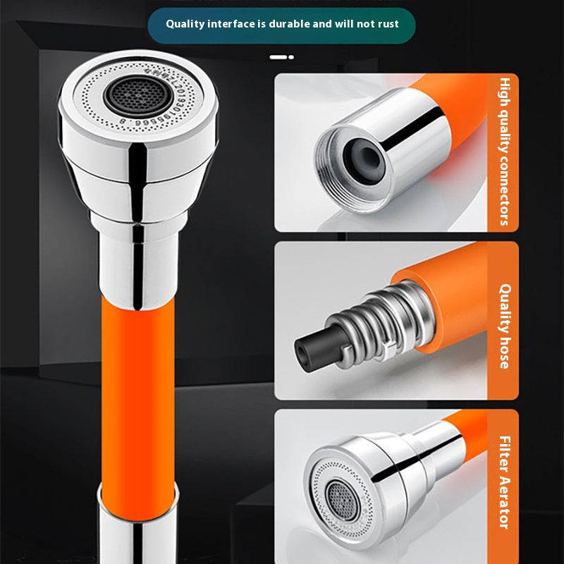 Multifunctional Universal Faucet Sprinkler with ABS Plastic Head – Garden & Home Use