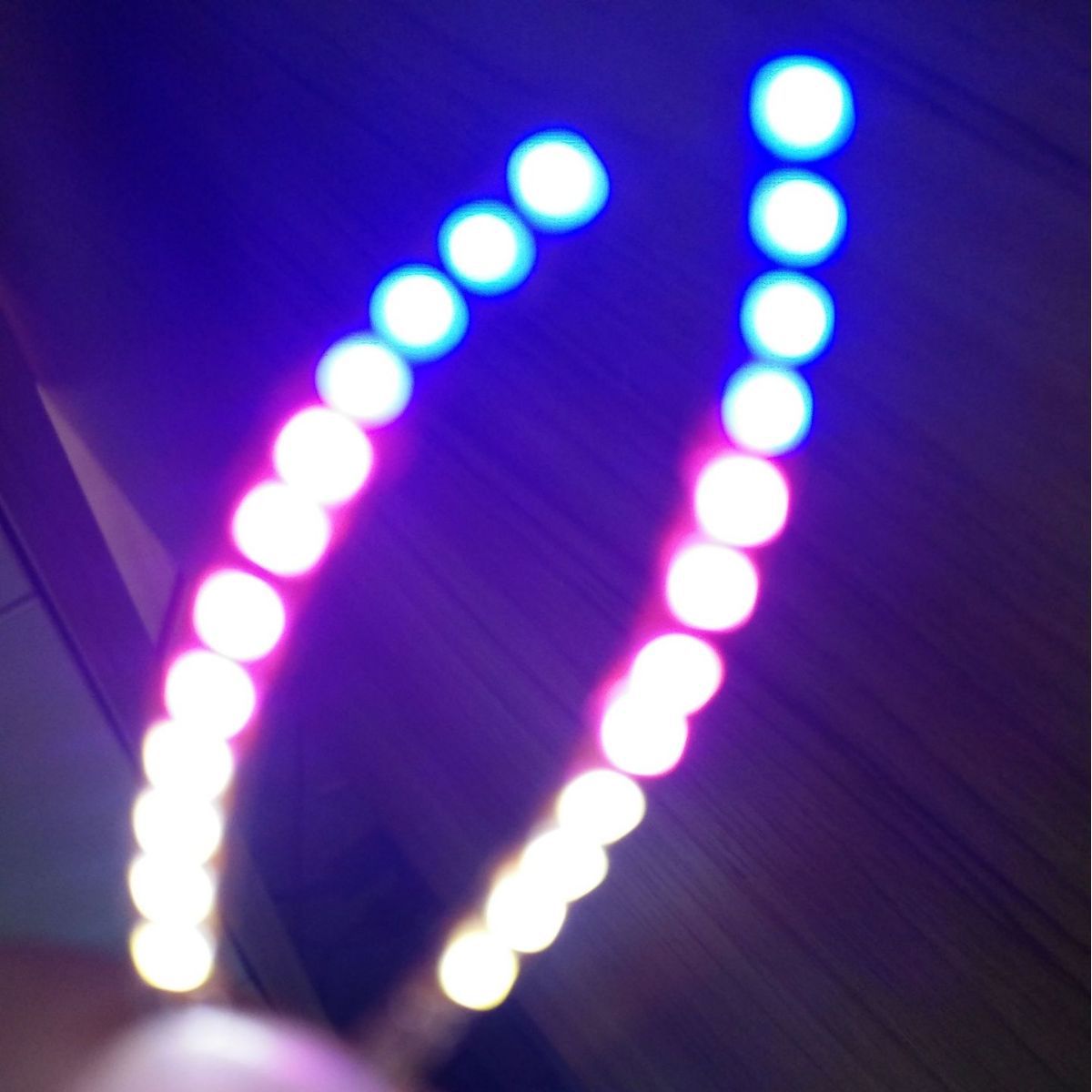 Halloween LED Glowing Eyelash Stickers - Party & Costume Light Accessories