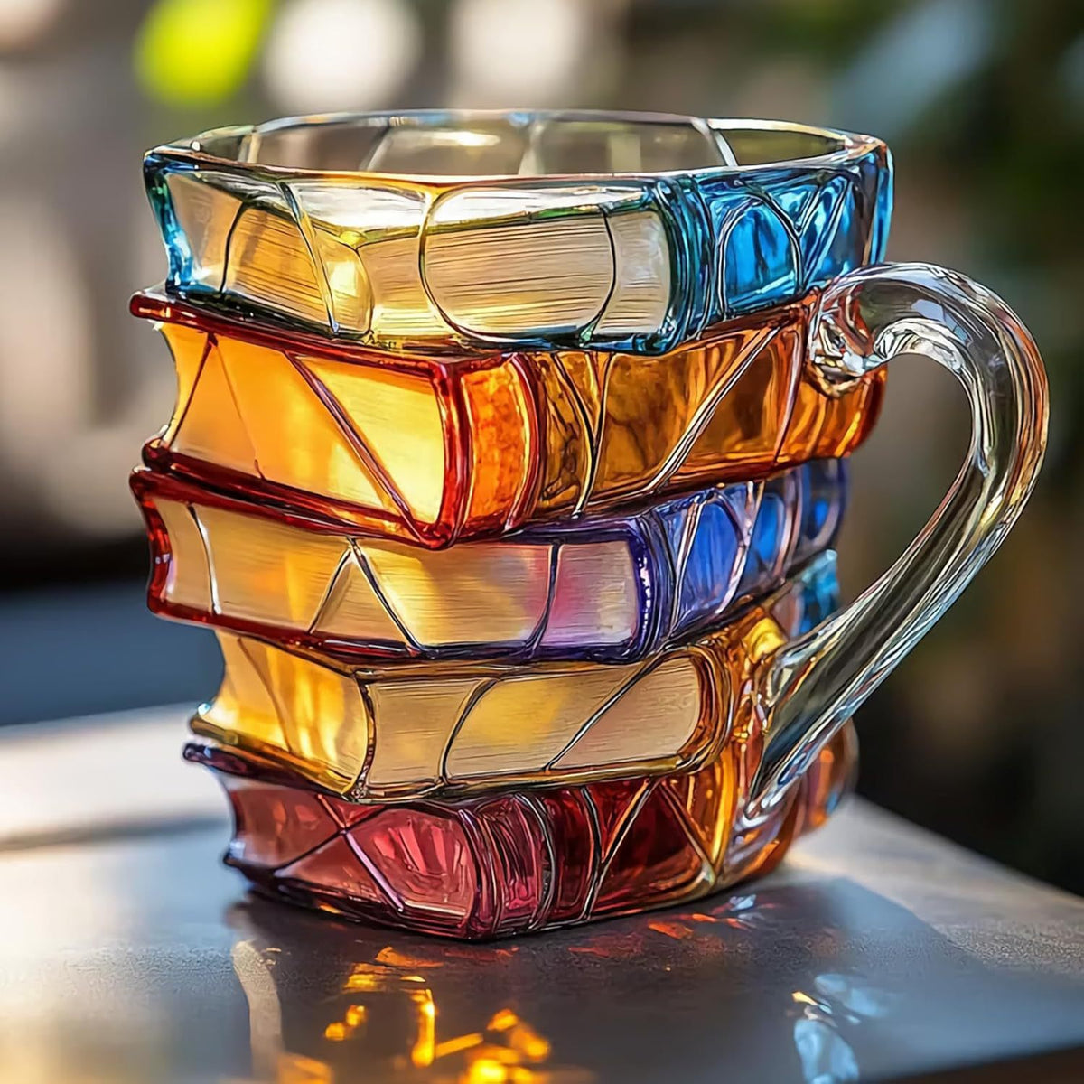 3D Book-Shaped Coffee Mug - Decorative Literary Inspired Drinkware