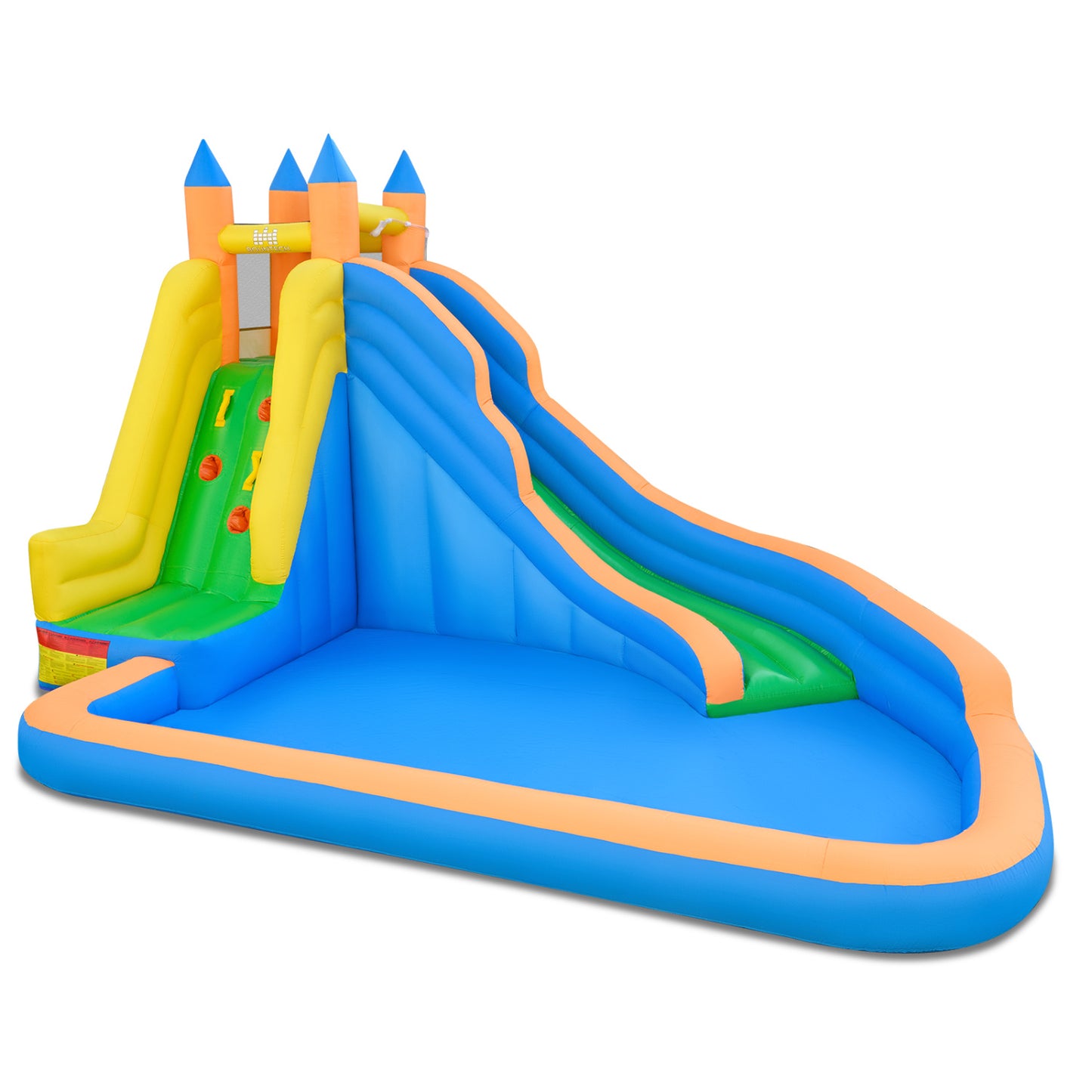 Inflatable Bounce House with Water Slide - Kids Outdoor Fun